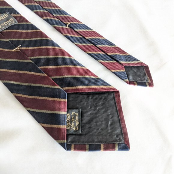 Farrell Reed for Davidsons of W. Virginia Silk Tie - Picture 10 of 12